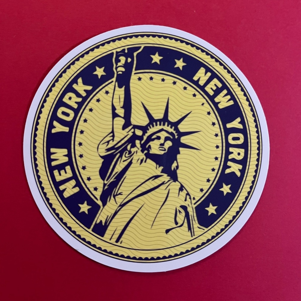 New York Statue of Liberty Sticker